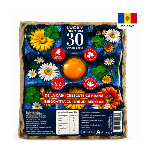  Oua de gaina COD3 "Lucky Premium" 30buc George Standard