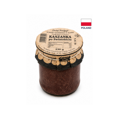 Singerete de porc traditional Kaszanka, Smak Tradycji, 230g