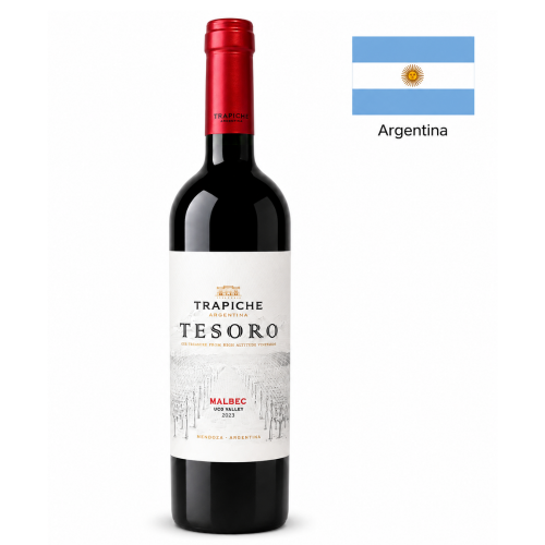 Vin Malbec Trapiche Tesoro Argentina , rosu sec, 750ml