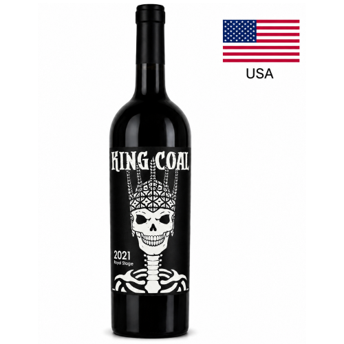Vin Caber-Syrah King Coal 2021, USA  750 ml
