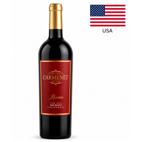 Vin Carmenet  Reserve California , rosu sec, 750ml