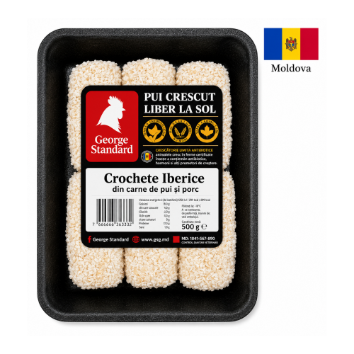 Crochete Iberice din carne de pui si porc  