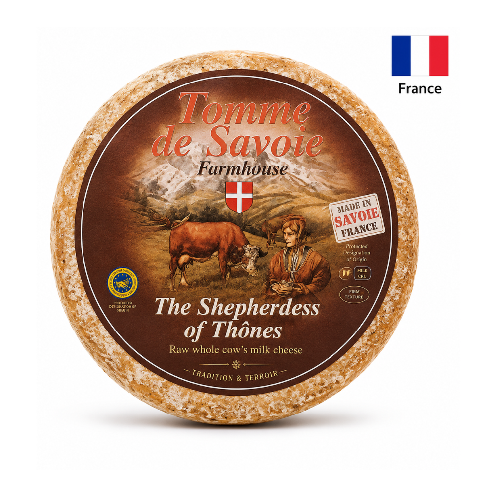 Сыр Tomme De Savoie La Bergere de Thones 1,6 kg (26313)