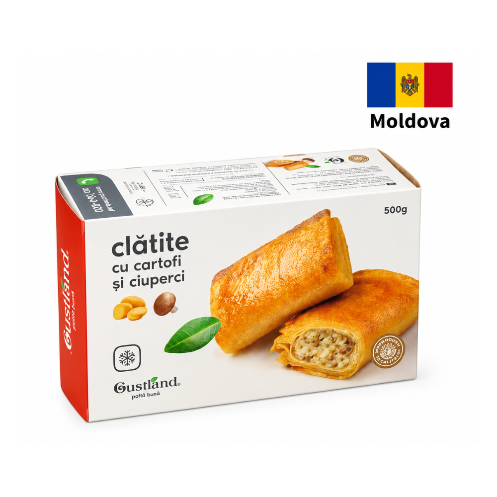Блинчики с картошкой и грибами 480г
