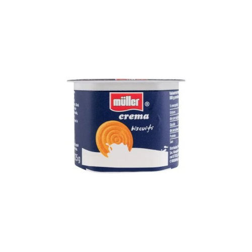 Iaurt MULLER CREMA Biscuiti 125g