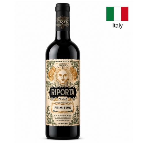 Vin Puglia Primitivo RIPORTA, rosu, 750 ml
