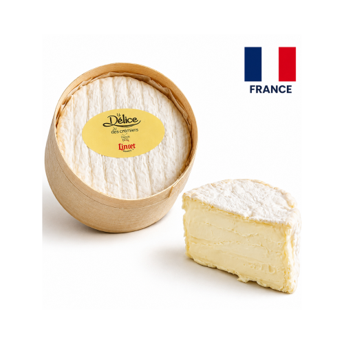 Cascaval DELICE DE BOURGOGNE FOND BOIS 200g  (25148)