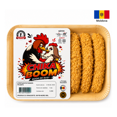 Stripsuri in panada Picanta  Chika Boom 250 gr.