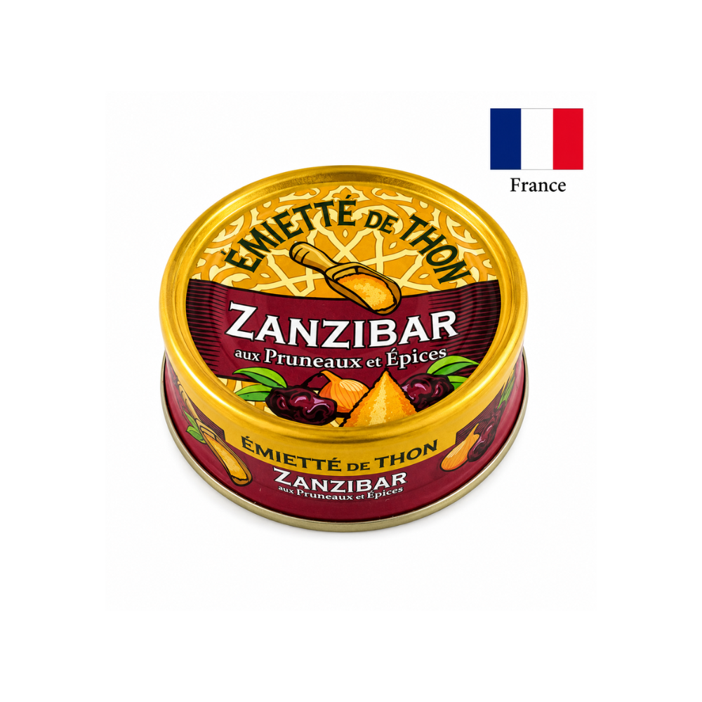 Ton Zanzibar cu prune uscate LA BELLE ILOISE 80g