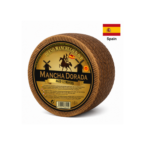 Cascaval MANCHEGO MANCHA DORADA 6 MOIS  2.4 KG (27791)