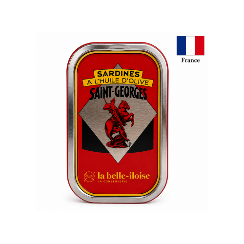 Sardine in ulei de olive  S.Georges LA BELLE ILOISE 115g