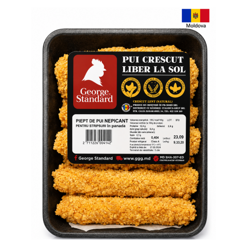 Piept de pui p-u stripsuri in Panada NEPICANT