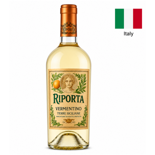 Vin Vermentino Isola dei Nuraghi RIPORTA, alb, 750 ml