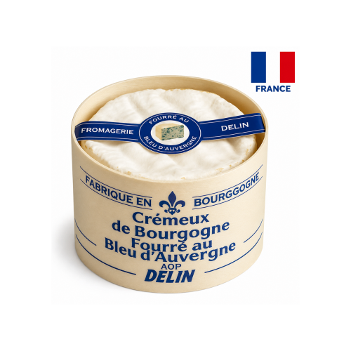 Cascaval CREMEUX DE BOURGOGNE BLEU D’AUVERGNE 100g  (29261)