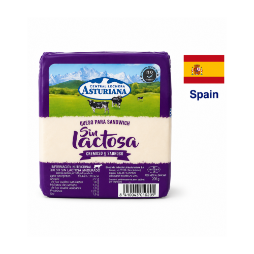 Cascaval Lactose-Free ASTURIANA  
