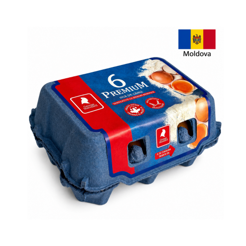  Oua de gaina COD3 "Premium" 6buc  George Standard