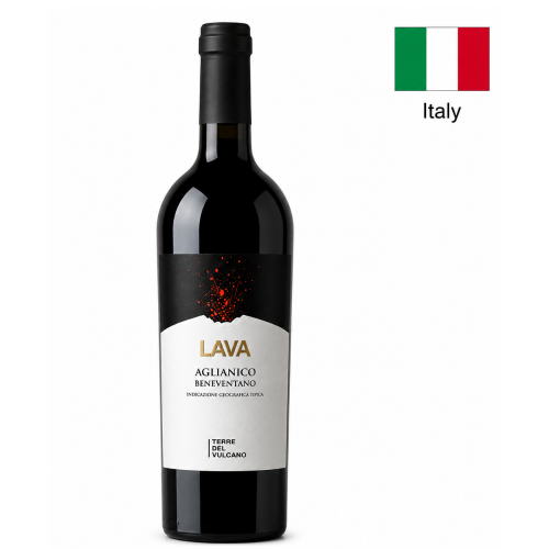 Vin LAVA Aglianico, rosu, 750 ml