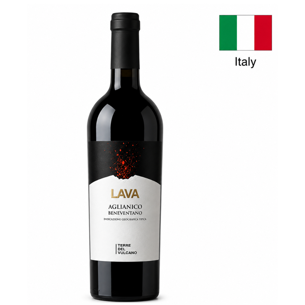 Vin LAVA Aglianico, rosu, 750 ml