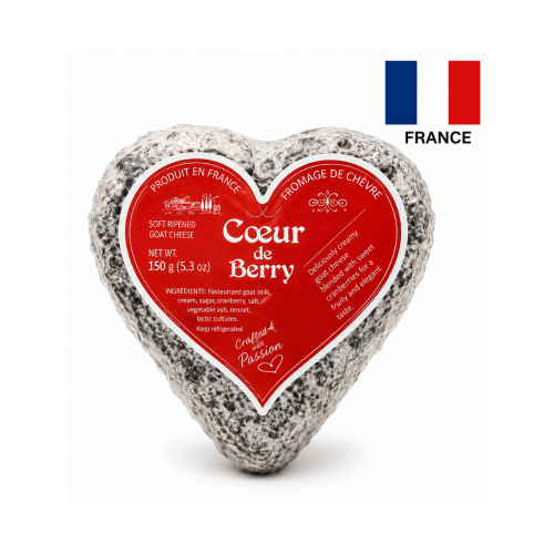 Cascaval Jacquin Coeur de Bary Cendre 170 g (13432)