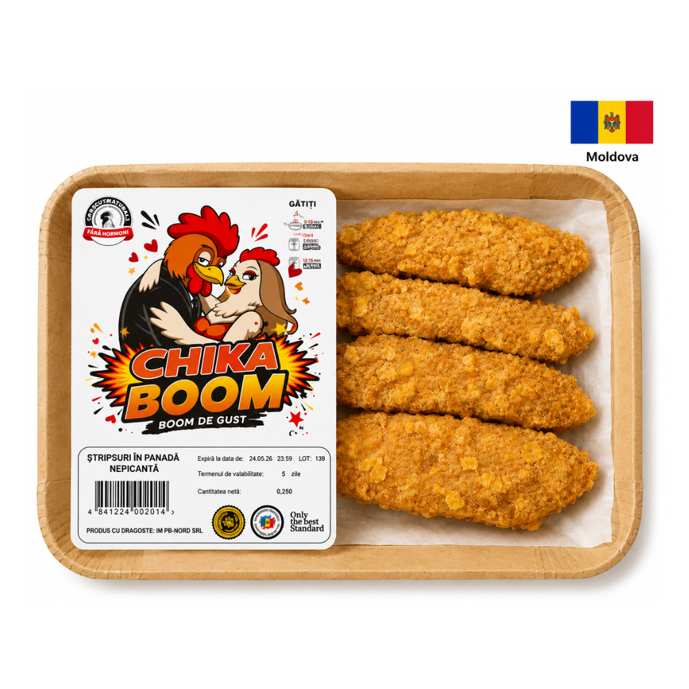 Stripsuri in panada Nepicanta Chika Boom 250 gr. image