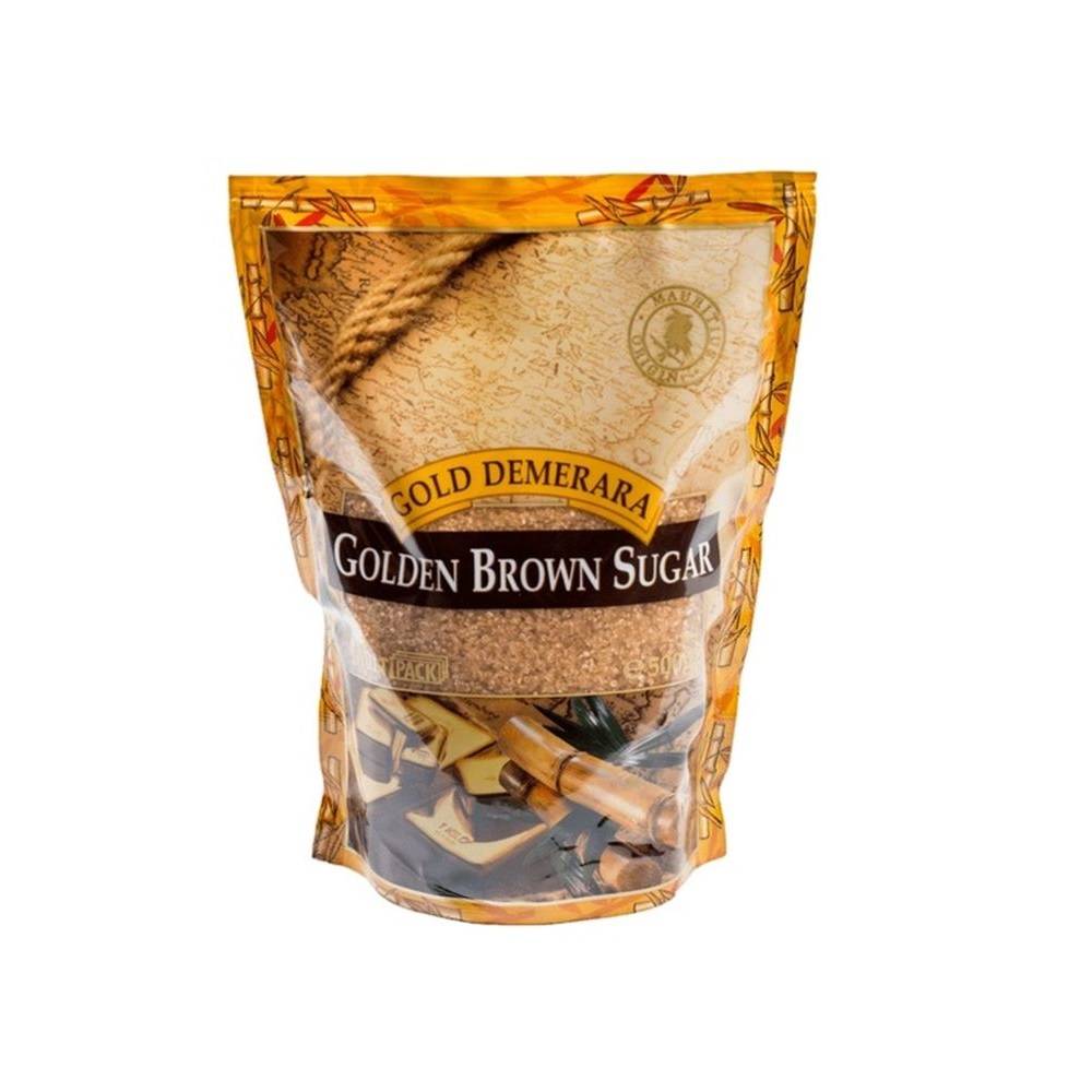 Zahăr brun GOLD DEMERARA, 500 gr. image