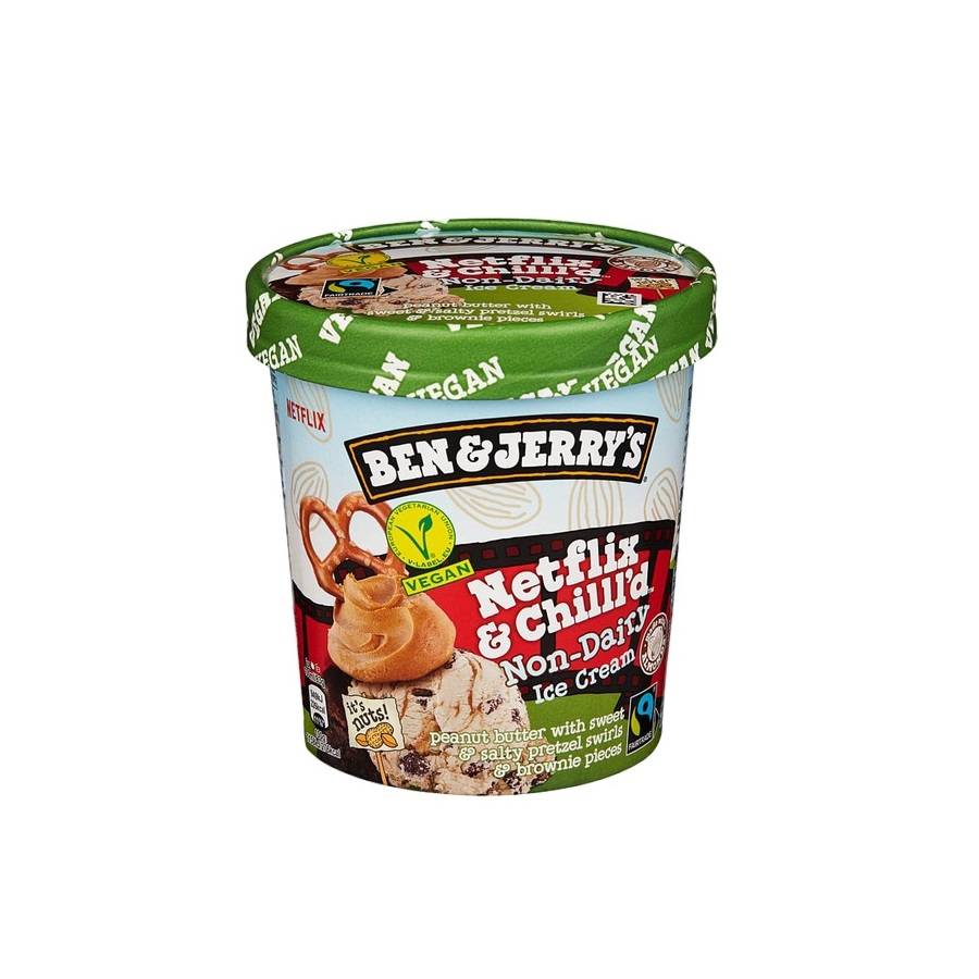 Înghețată Ben&Jerry's Netflix&Chill fără lactoză 465ml