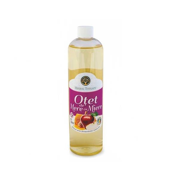 Otet de mere cu miere  Herbal Therapy 500 ml image
