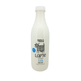 Lapte pasteurizat 2,5% "Ferma cu Origini"