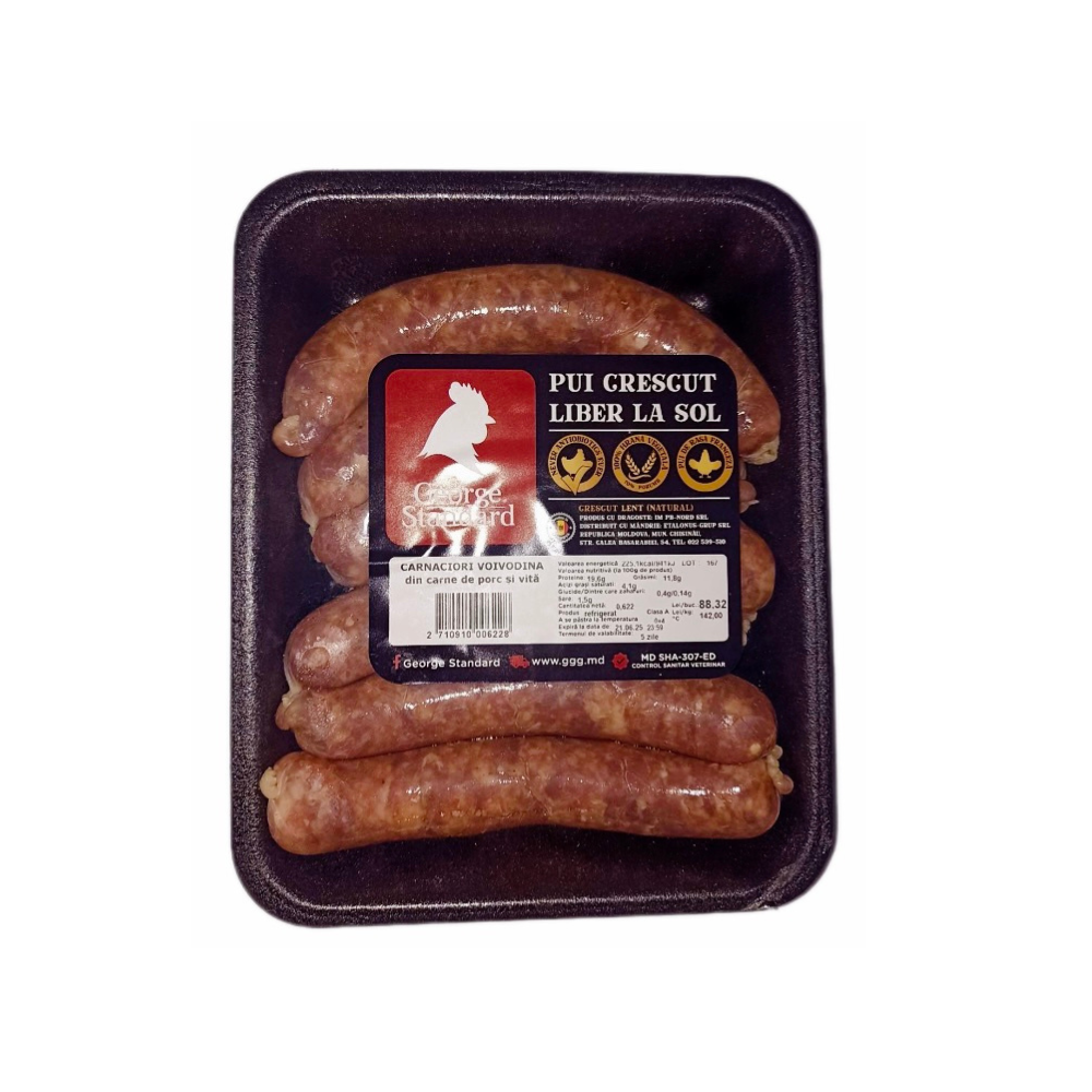 Carnaciori Voivodina  din carne de porc si vita kg