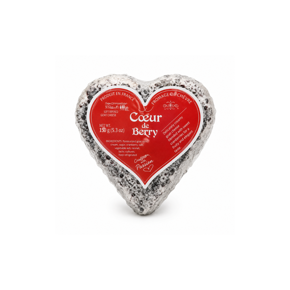 Cascaval Jacquin Coeur de Bary Cendre 170 g (13432)