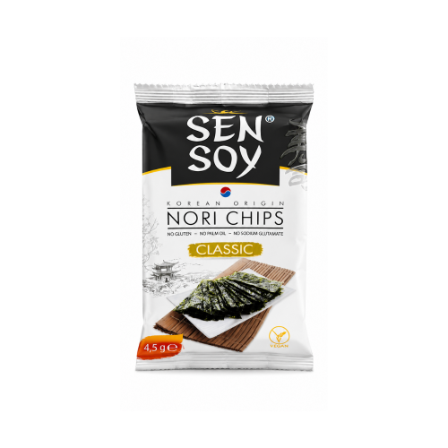Chipsuri NORI din varză de mare SEN SOY Original 4,5 g