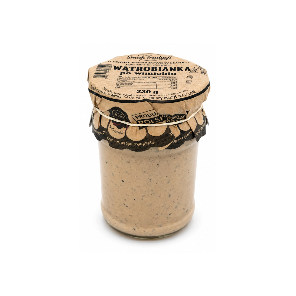 Pate de ficat de porc  Watrobianka, Smak Tradycji, 230g