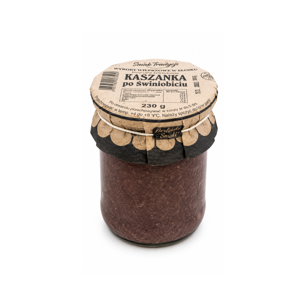Singerete de porc traditional Kaszanka, Smak Tradycji, 230g
