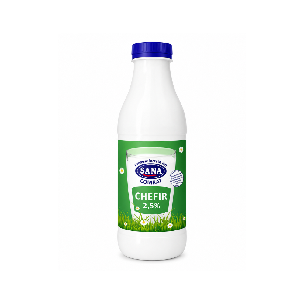 Кефир 2,5% 930g Sana