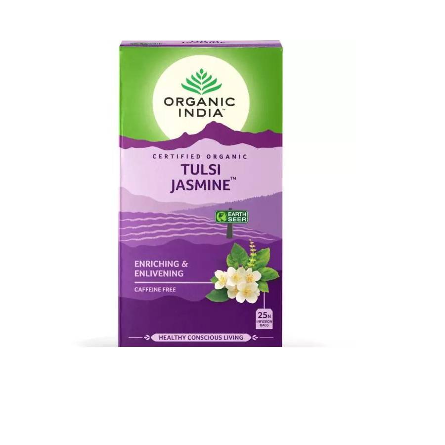 Ceai Tulsi Jasmine 25p, Organic India