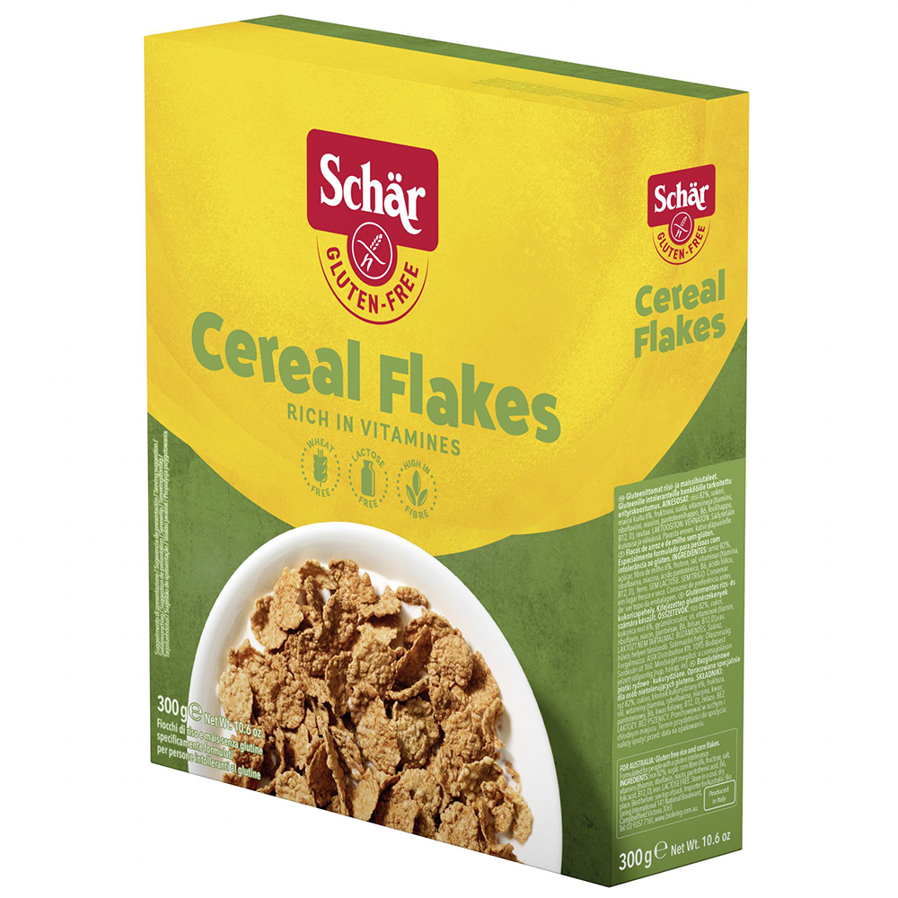 Cereale Flakes Gluten Free Dr. Schar, 300 gr.