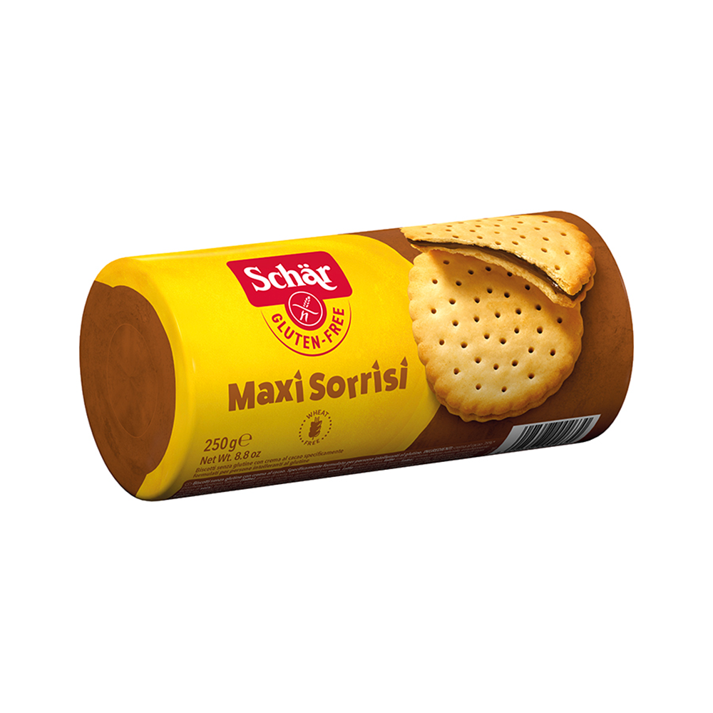 Безглютеновое печенье MAXI SORRISI   Dr. Schar , 250 гр.