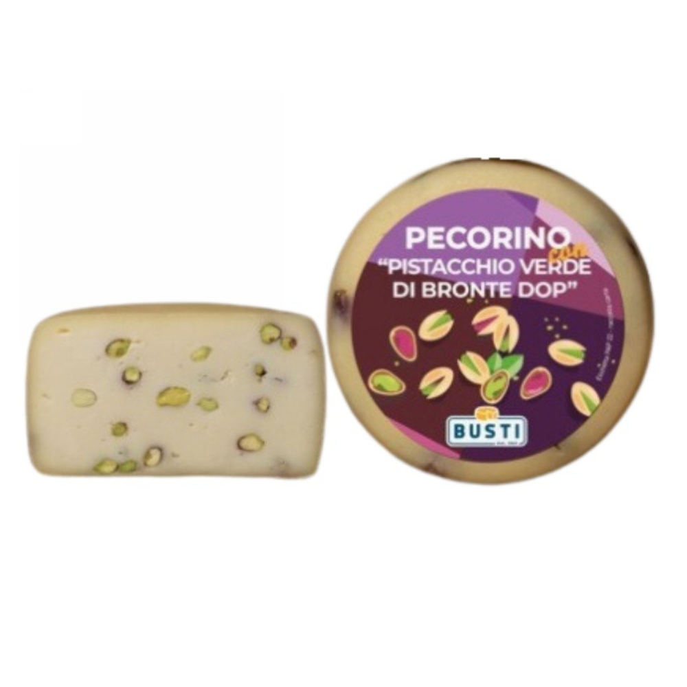 Busti Pecorino con Pistacchio verde di bronte DOP
