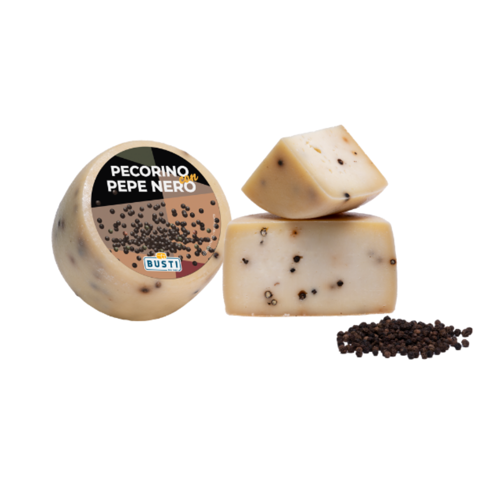 Busti Pecorino con pepe nero
