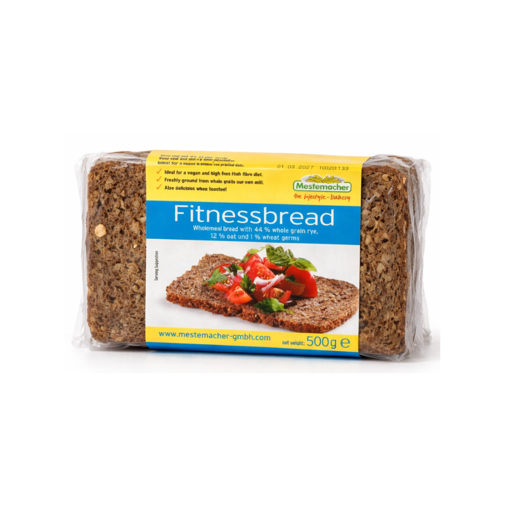 Piine integrala cu secara si ovaz Fitnessbread Mestemacher, 500 g