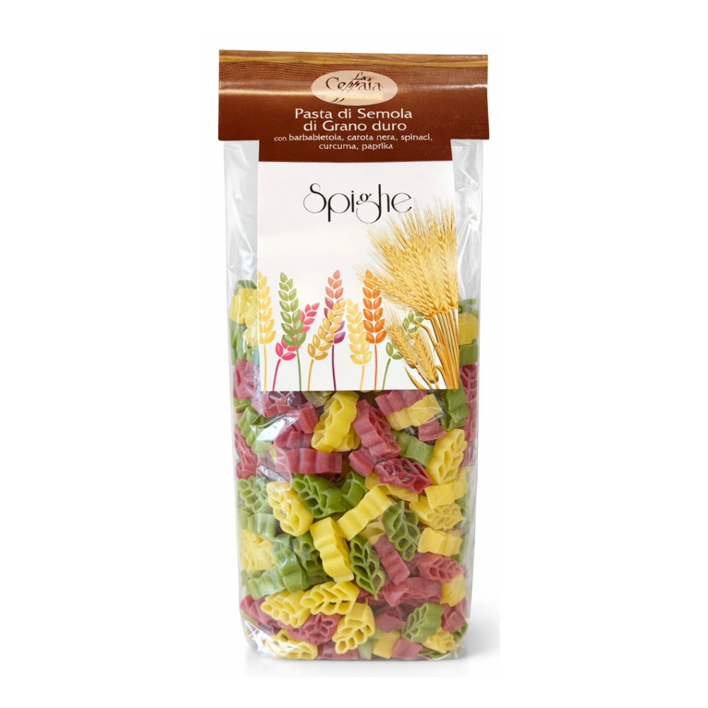 Pasta Spighe Multicolor La Ceppaia 500 g
