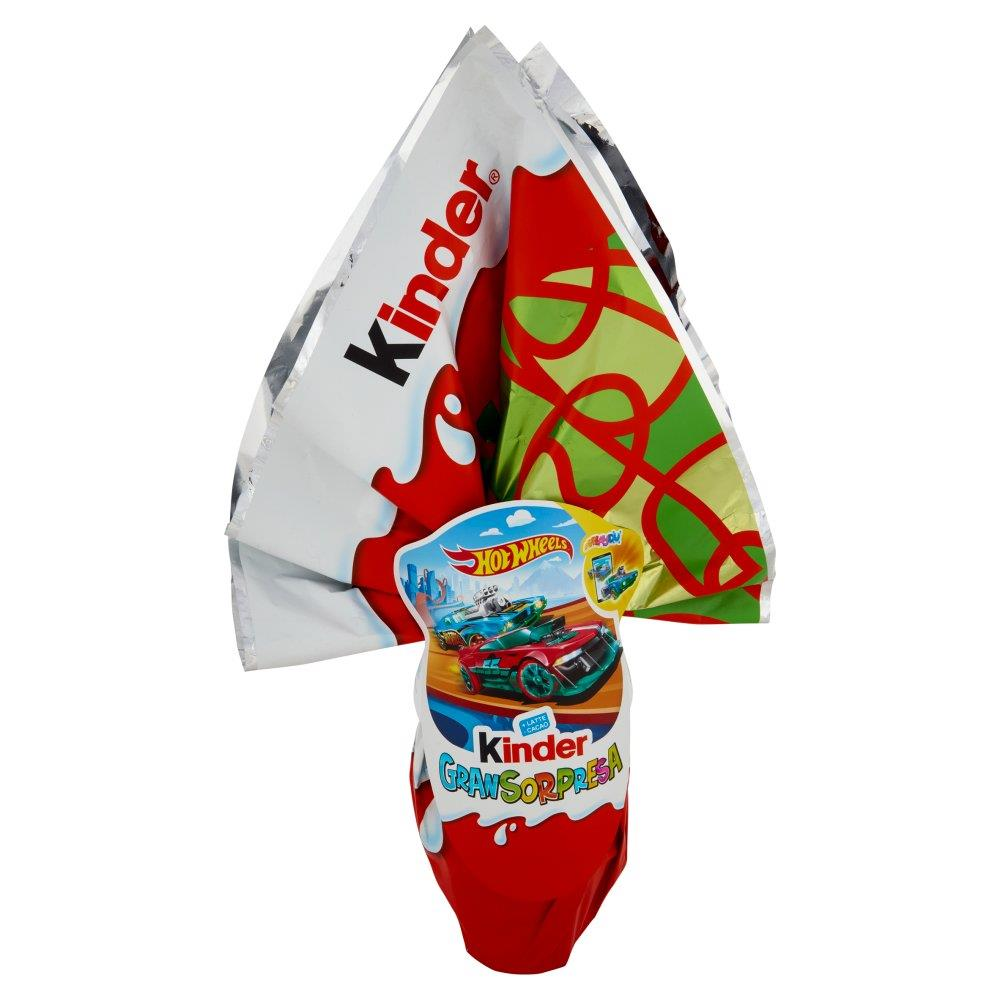 KINDER GRAND SORPRESA HOTWHEALS 150G