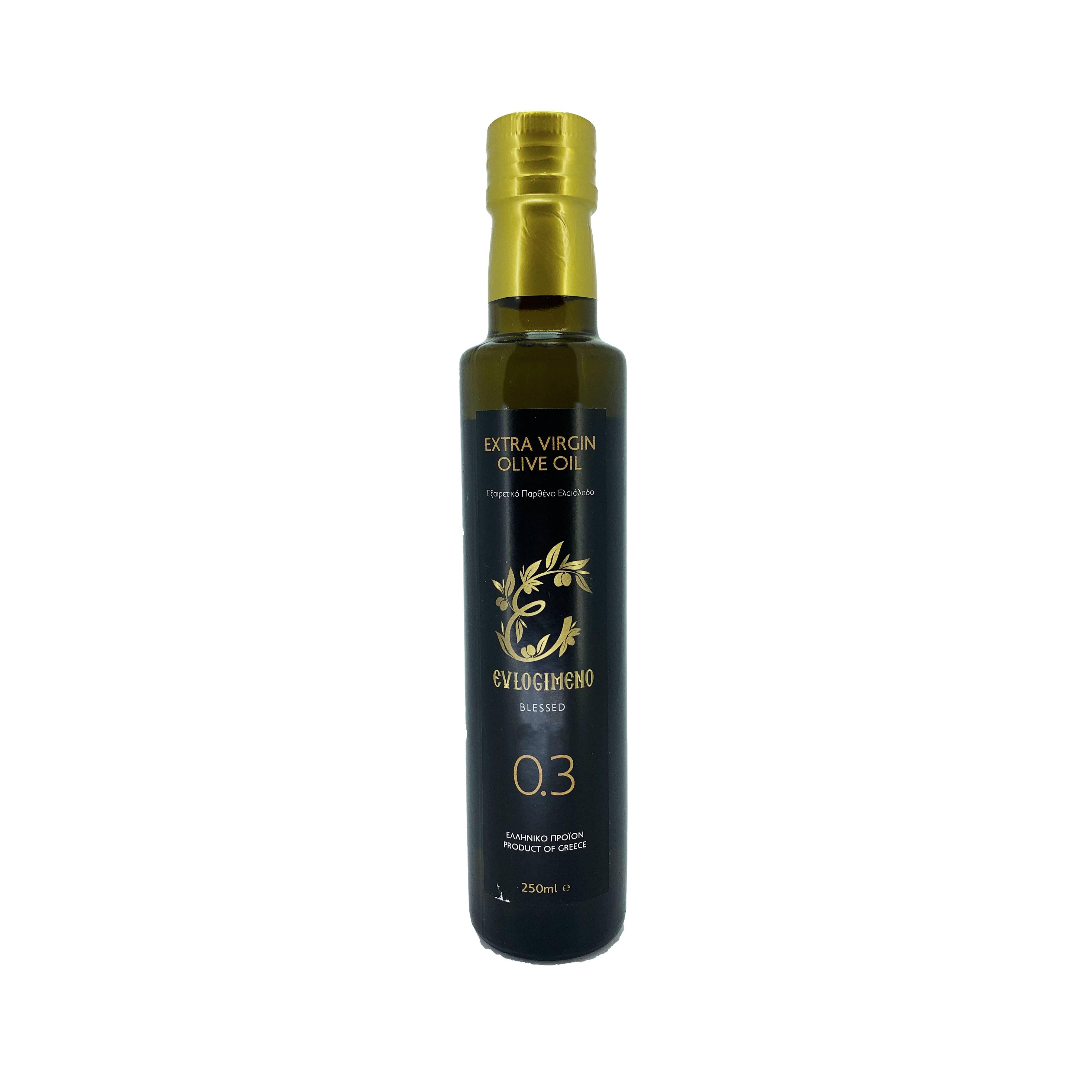 Ulei de olive Extra Virgin (0.3%) Evlogimento 250 ml