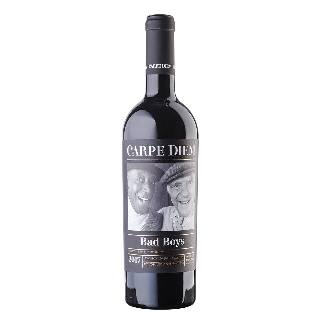 Красное сухое вино Bad boys 2017 Carpe Diem, 0.75 л image