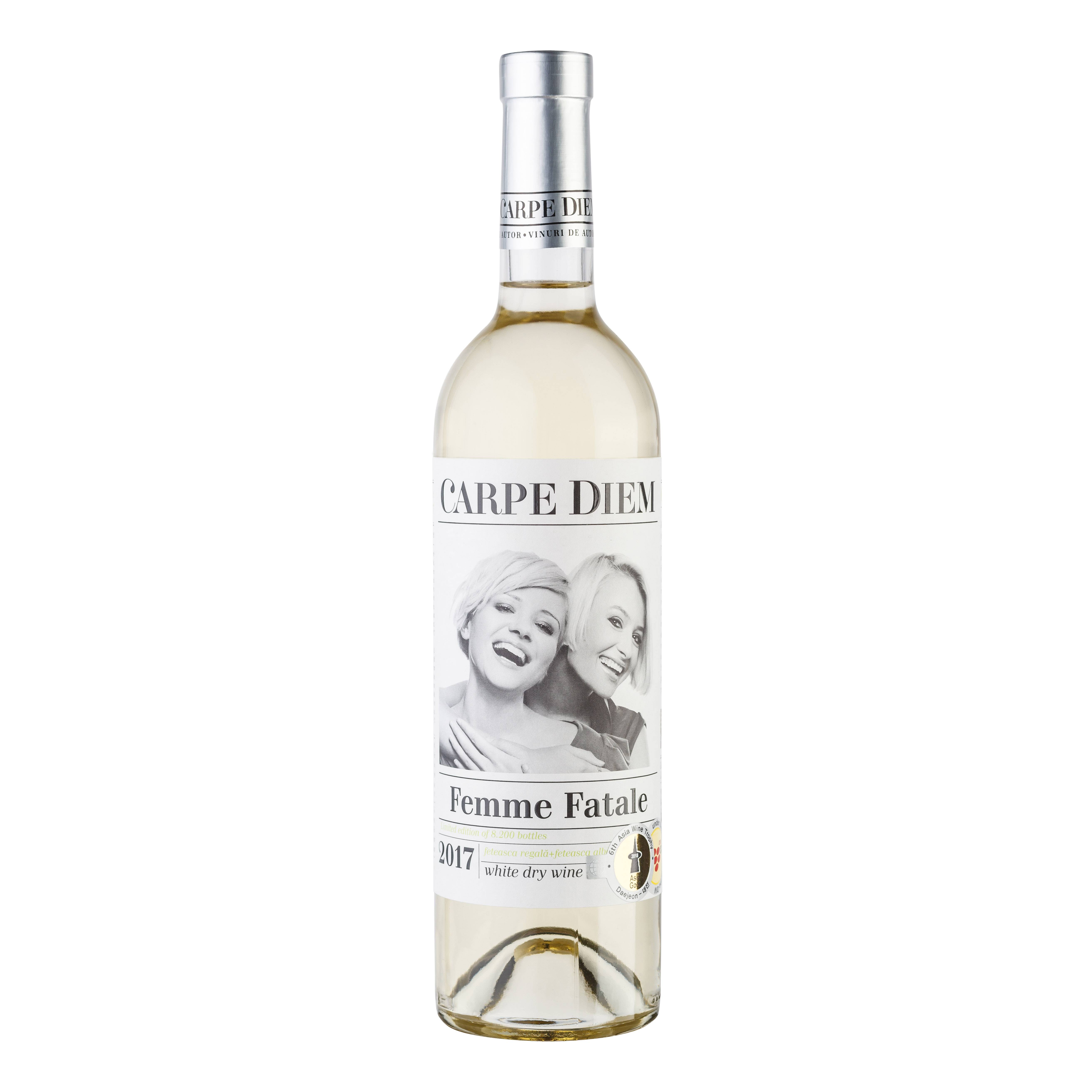  Белое сухое вино Femme Fatale 2017 Carpe Diem, 0.75 л image