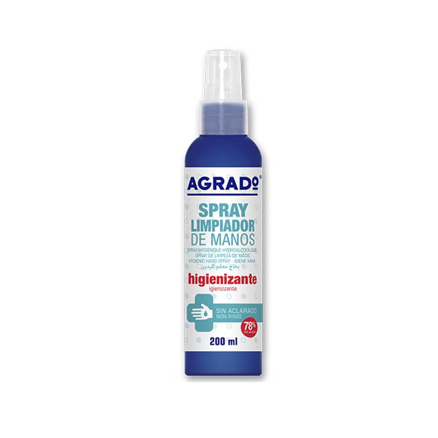 Spray desinfectant p/maini Agrado 200 ml.  image