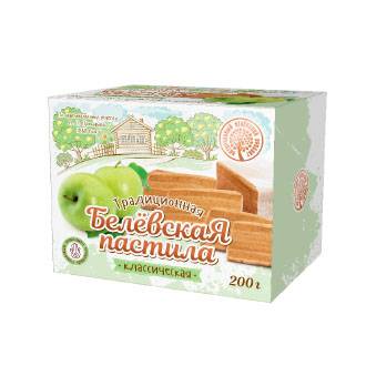 Dulciuri de fructe Belevskaya pastila Klasika 200 gr.