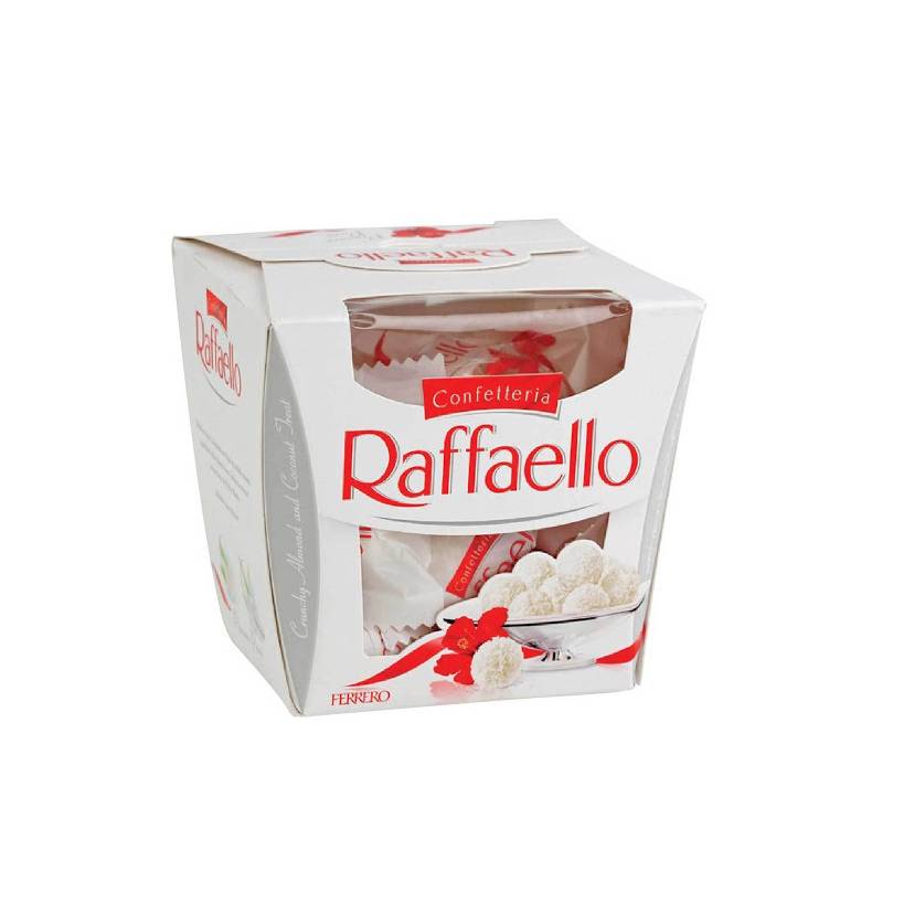 Specialitati crocante "Raffaelo" T15, 150g	