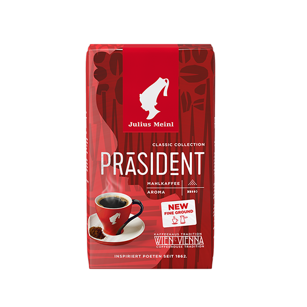 Cafea macinata JM "President" 250g