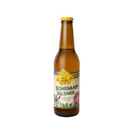 Пиво Litra Bohemian Pilsner 0.33л
